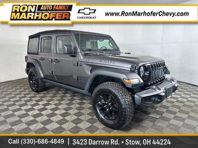 used 2021 Jeep Wrangler car, priced at $24,990