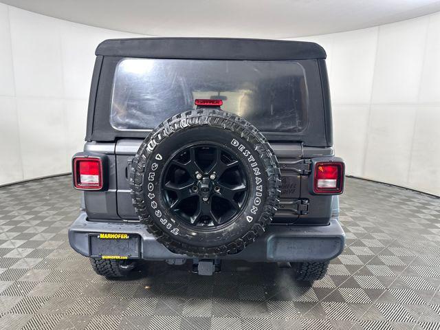 used 2021 Jeep Wrangler car, priced at $24,990