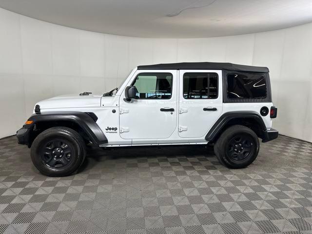 used 2022 Jeep Wrangler Unlimited car, priced at $26,440