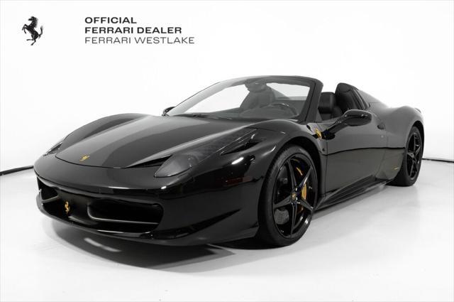 used 2012 Ferrari 458 Spider car, priced at $249,000