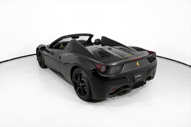 used 2012 Ferrari 458 Spider car, priced at $249,000