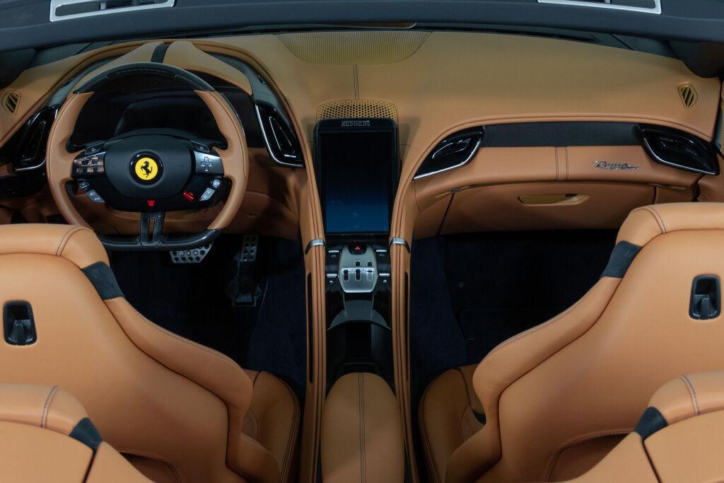 used 2025 Ferrari Roma Spider car, priced at $309,000