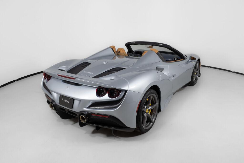used 2022 Ferrari F8 Spider car, priced at $445,000