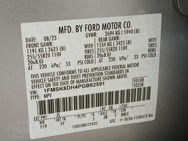 used 2023 Ford Explorer car, priced at $35,495