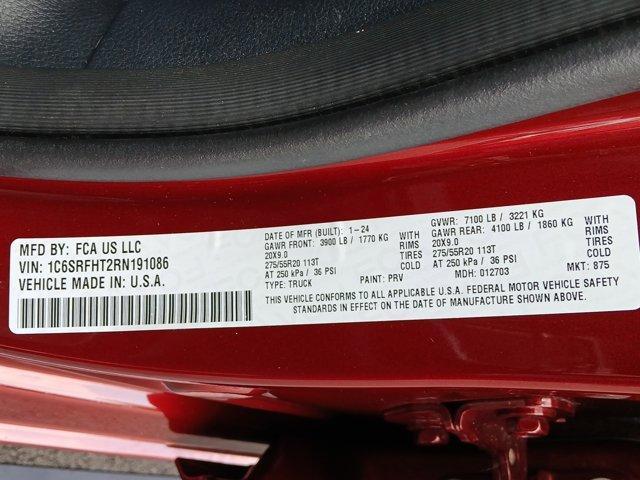 used 2024 Ram 1500 car, priced at $45,999