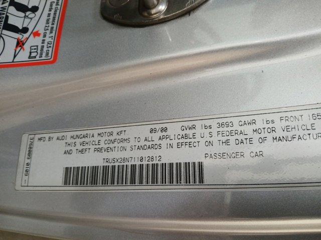 used 2001 Audi TT car, priced at $13,999