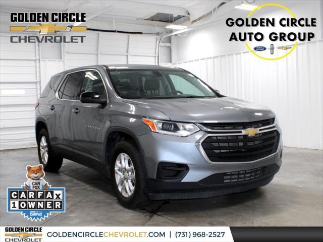 used 2021 Chevrolet Traverse car, priced at $21,000