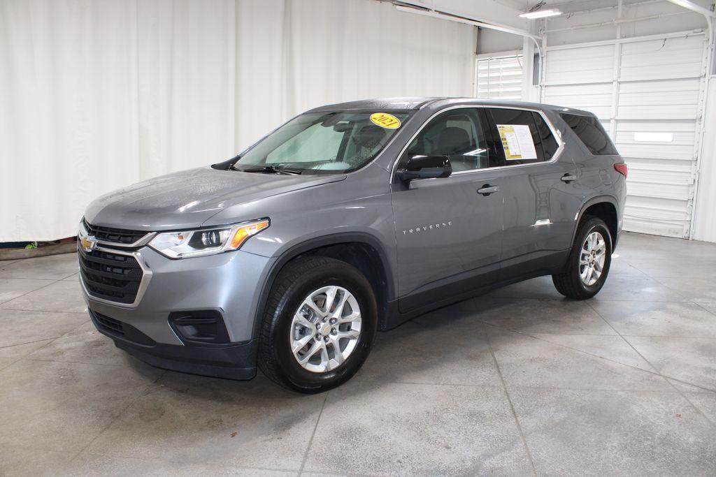 used 2021 Chevrolet Traverse car, priced at $18,788