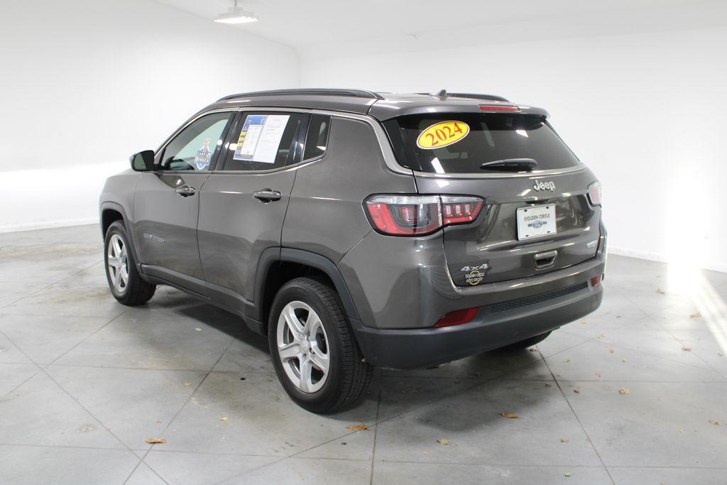 used 2024 Jeep Compass car, priced at $21,000