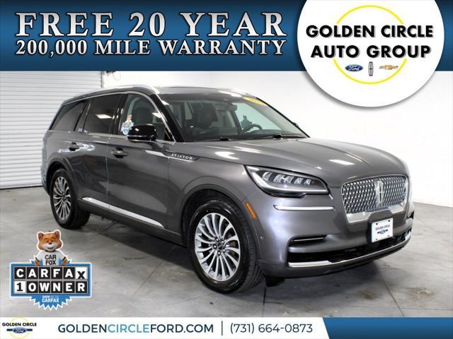 used 2023 Lincoln Aviator car, priced at $47,534