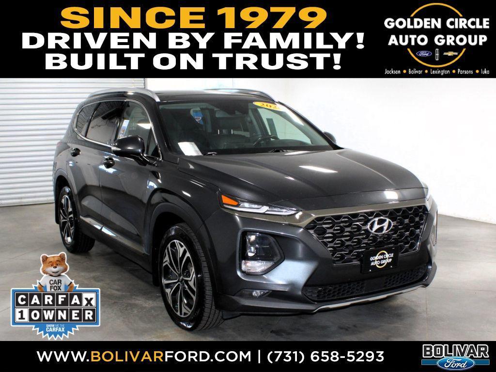 used 2020 Hyundai Santa Fe car, priced at $19,338