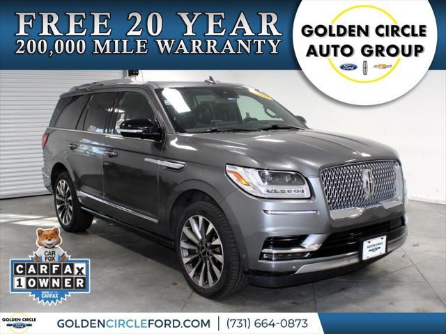 used 2021 Lincoln Navigator car, priced at $49,005