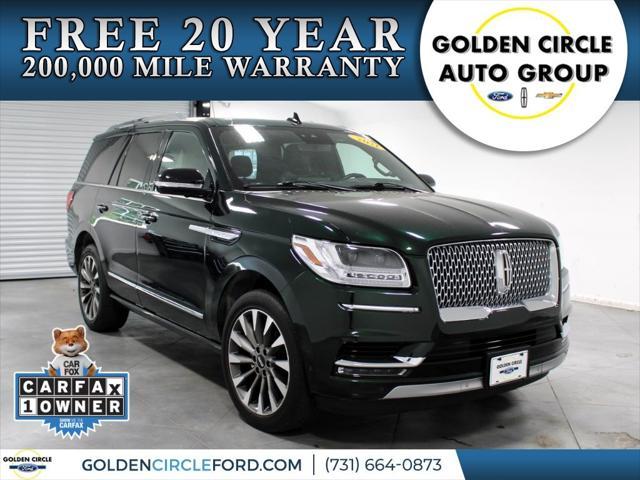 used 2021 Lincoln Navigator car, priced at $46,972