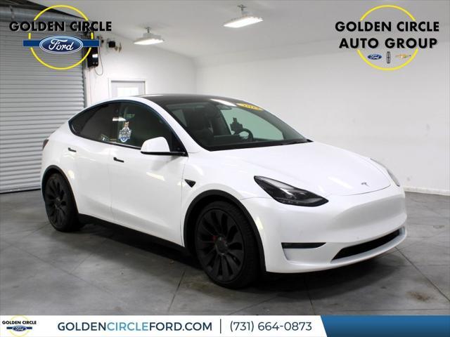 used 2022 Tesla Model Y car, priced at $35,993