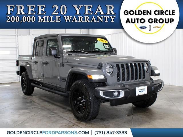 used 2021 Jeep Gladiator car, priced at $29,798