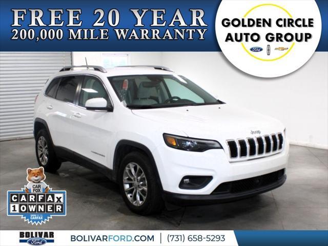used 2021 Jeep Cherokee car, priced at $19,498