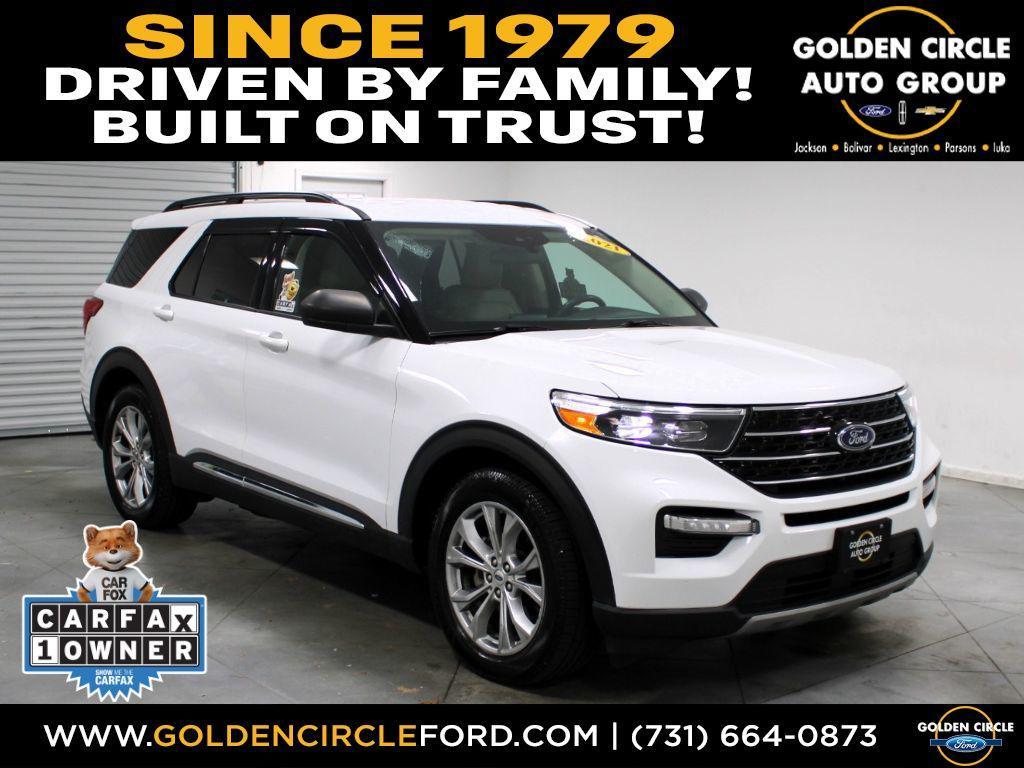 used 2021 Ford Explorer car, priced at $21,428