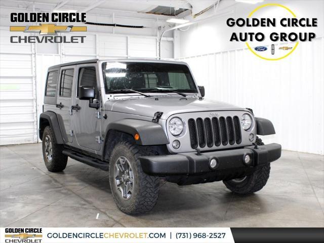 used 2016 Jeep Wrangler Unlimited car, priced at $17,468