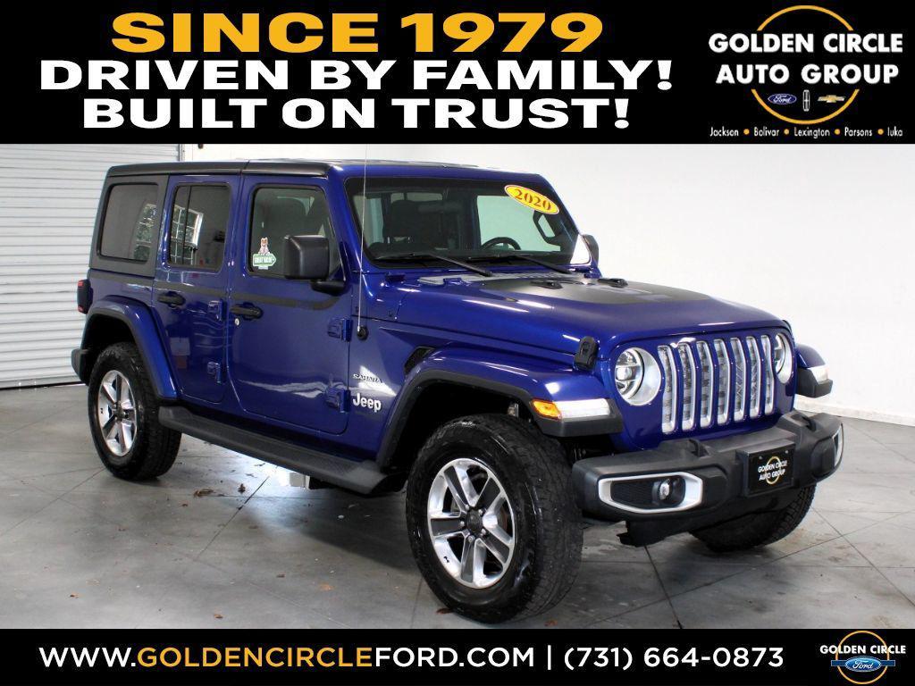 used 2020 Jeep Wrangler Unlimited car, priced at $27,788