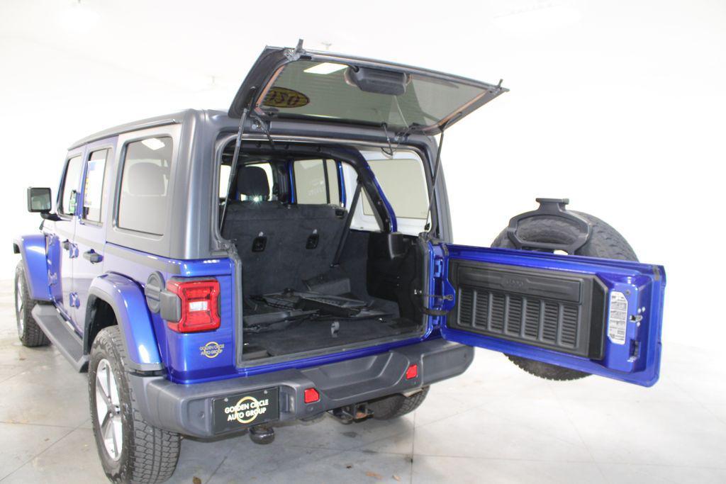 used 2020 Jeep Wrangler Unlimited car, priced at $27,788