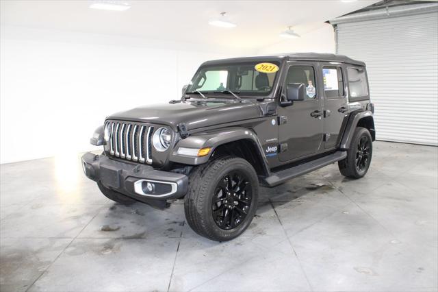 used 2021 Jeep Wrangler Unlimited 4xe car, priced at $31,247