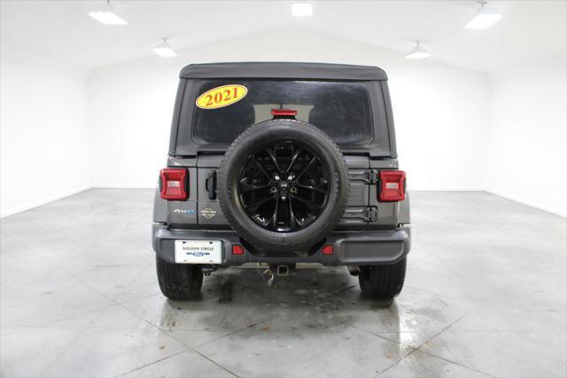 used 2021 Jeep Wrangler Unlimited 4xe car, priced at $31,247