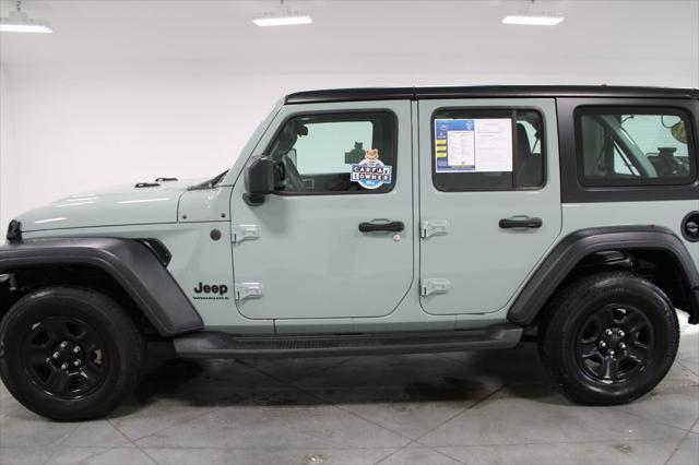 used 2023 Jeep Wrangler car, priced at $33,383