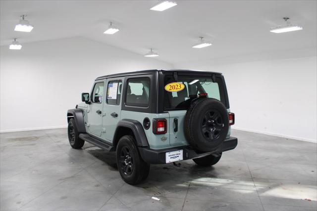 used 2023 Jeep Wrangler car, priced at $33,383