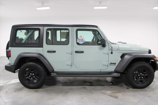 used 2023 Jeep Wrangler car, priced at $33,383