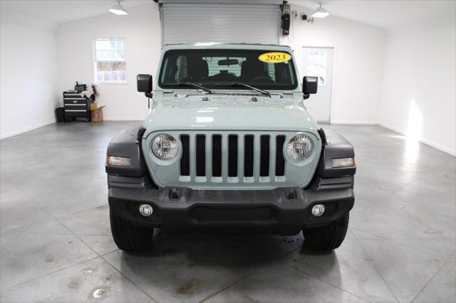 used 2023 Jeep Wrangler car, priced at $33,383