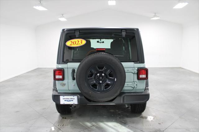 used 2023 Jeep Wrangler car, priced at $33,383