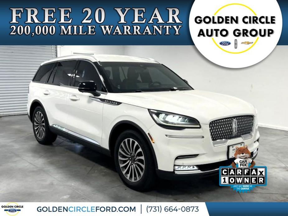 used 2020 Lincoln Aviator car, priced at $39,459
