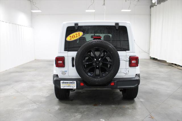 used 2021 Jeep Wrangler Unlimited 4xe car, priced at $32,567