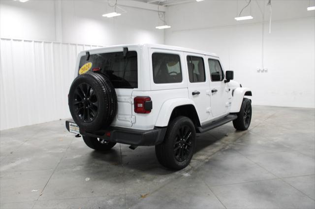 used 2021 Jeep Wrangler Unlimited 4xe car, priced at $32,567