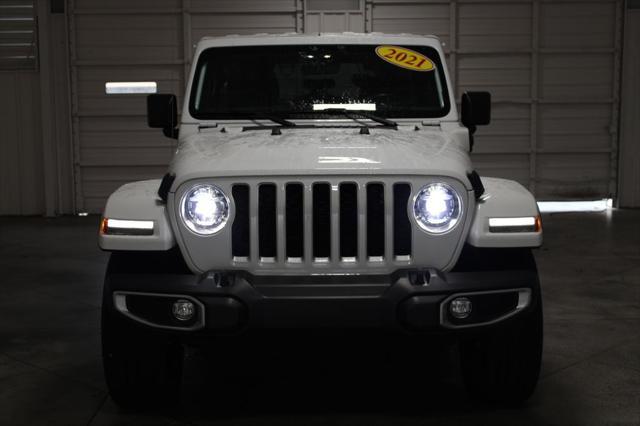 used 2021 Jeep Wrangler Unlimited 4xe car, priced at $32,567