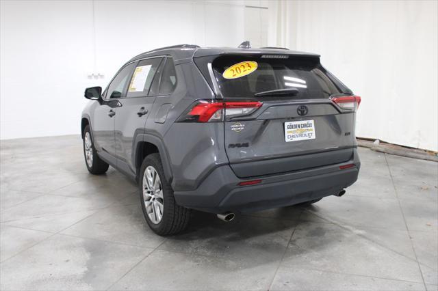used 2023 Toyota RAV4 car, priced at $30,000