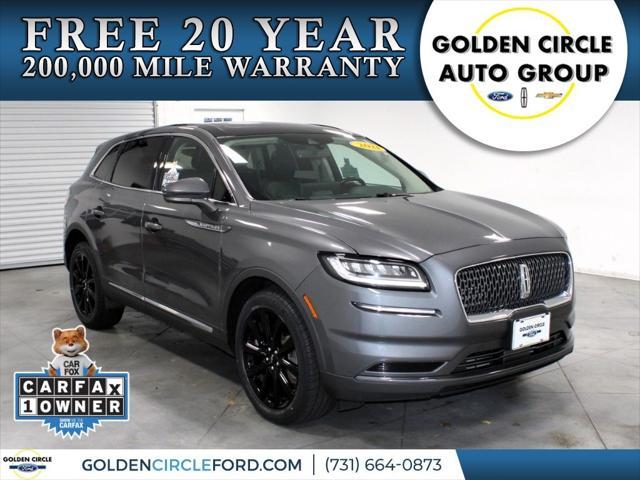 used 2021 Lincoln Nautilus car, priced at $31,988