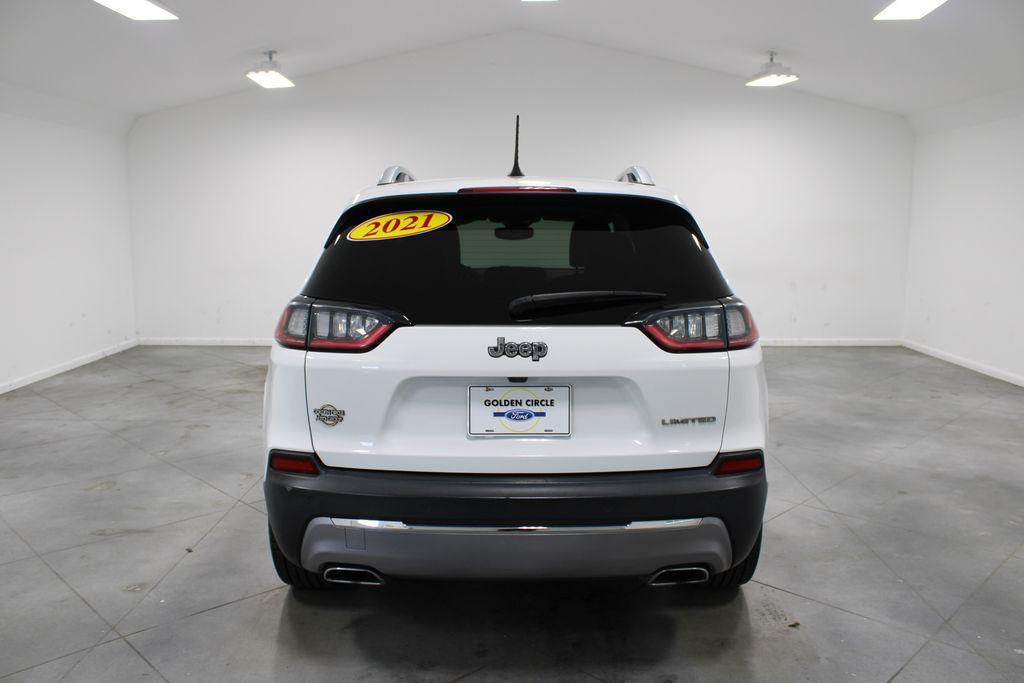 used 2021 Jeep Cherokee car, priced at $16,348