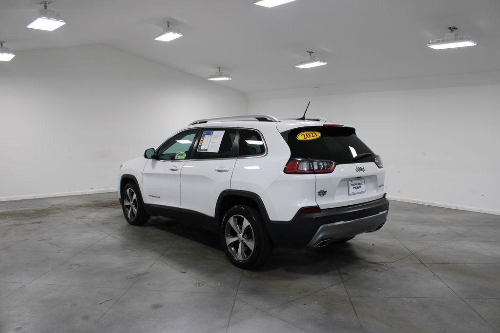 used 2021 Jeep Cherokee car, priced at $16,348