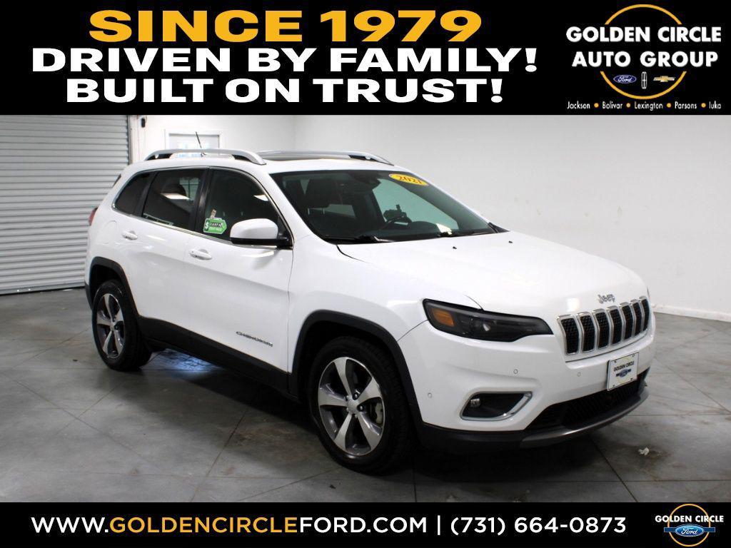used 2021 Jeep Cherokee car, priced at $16,348