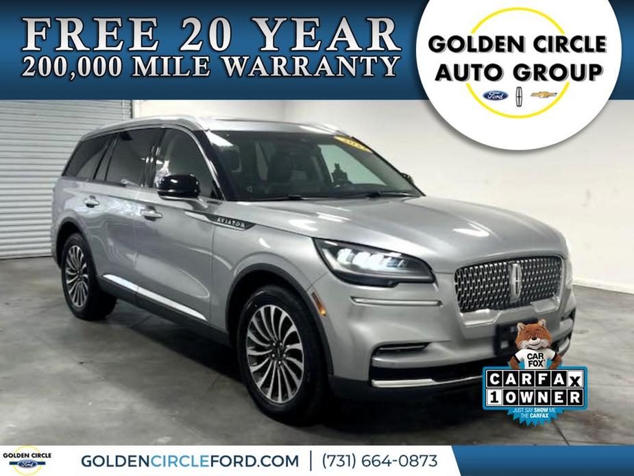 used 2022 Lincoln Aviator car, priced at $40,385