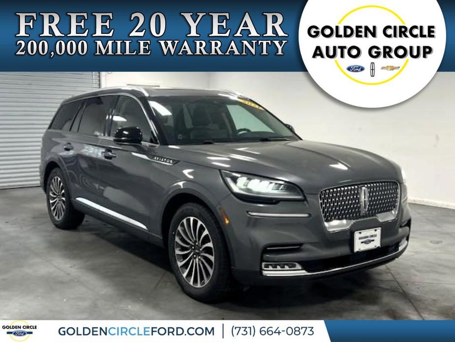used 2021 Lincoln Aviator car, priced at $44,957