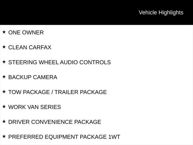 used 2023 Chevrolet Express 2500 car, priced at $29,000