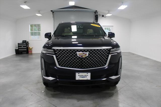 used 2021 Cadillac Escalade ESV car, priced at $67,411