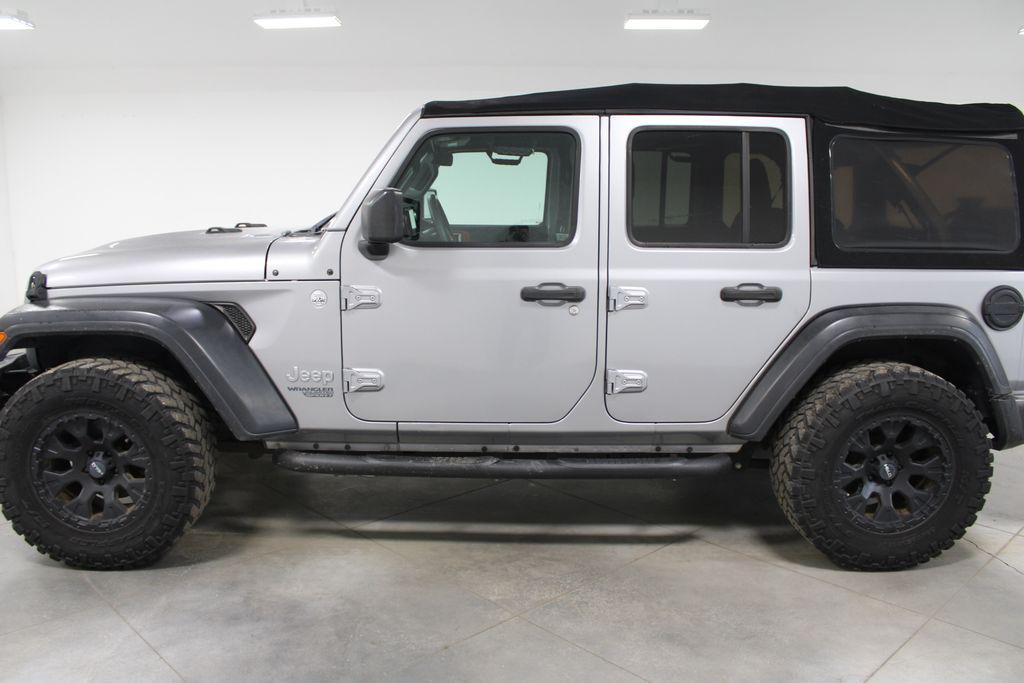 used 2018 Jeep Wrangler Unlimited car, priced at $19,668