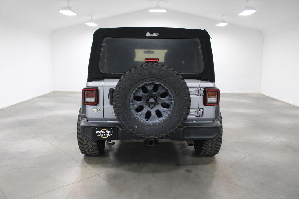 used 2018 Jeep Wrangler Unlimited car, priced at $19,668