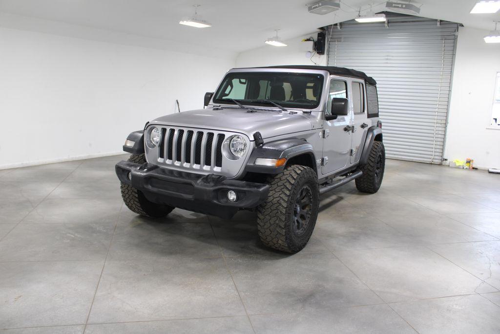 used 2018 Jeep Wrangler Unlimited car, priced at $19,668