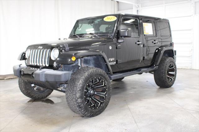 used 2017 Jeep Wrangler Unlimited car, priced at $23,698