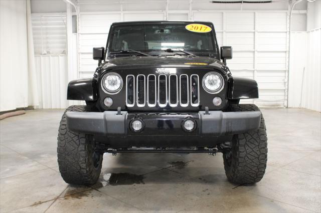 used 2017 Jeep Wrangler Unlimited car, priced at $23,698