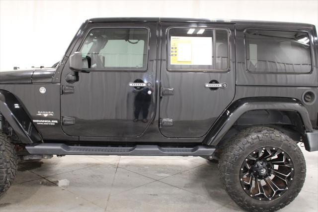 used 2017 Jeep Wrangler Unlimited car, priced at $23,698